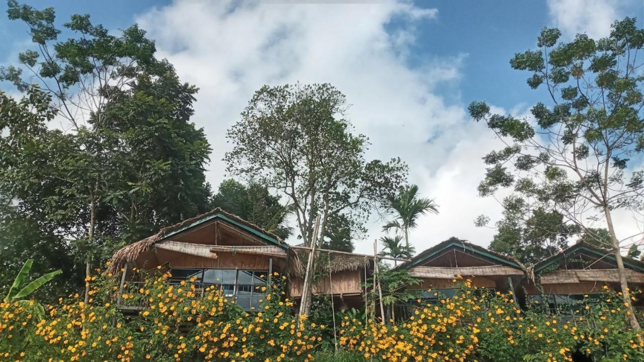 Vila Puluong Bamboo Huong Ba Thuoc Exteriér fotografie